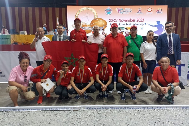 المغرب يتألق في بطولة العالم للكرة الحديدية