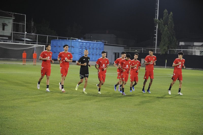 منتخب الفتيان ينهي التحضيرات لمواجهة مالي