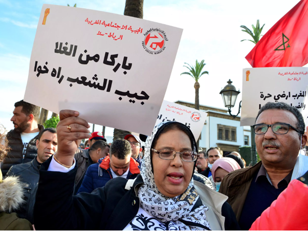 تقرير رسمي: استمرار التضخم يؤدي إلى اتساع الفوارق الاجتماعية في المغرب صورة تعبيرية