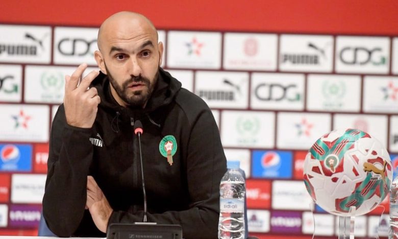 الركراكي: "مواجهة تنزانيا لن تكون سهلة" الركراكي: "مواجهة تنزانيا لن تكون سهلة"