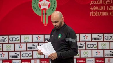 الركراكي يعقد ندوة صحافية قبل لقاء تنزانيا