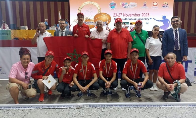 المغرب يتألق في بطولة العالم للكرة الحديدية المغرب يتألق في بطولة العالم للكرة الحديدية