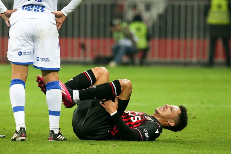 ديوب يتعرض لإصابة "خطيرة" في لقاء نيس