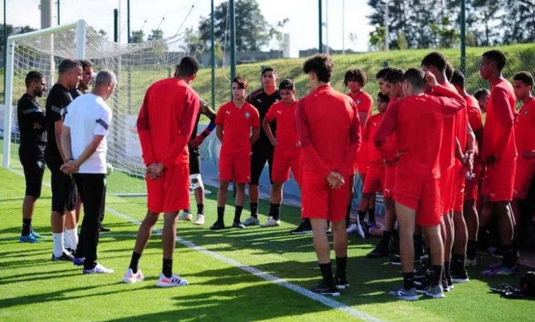 منتخب "الأشبال" يستعد لمقابلة ثمن النهائي منتخب