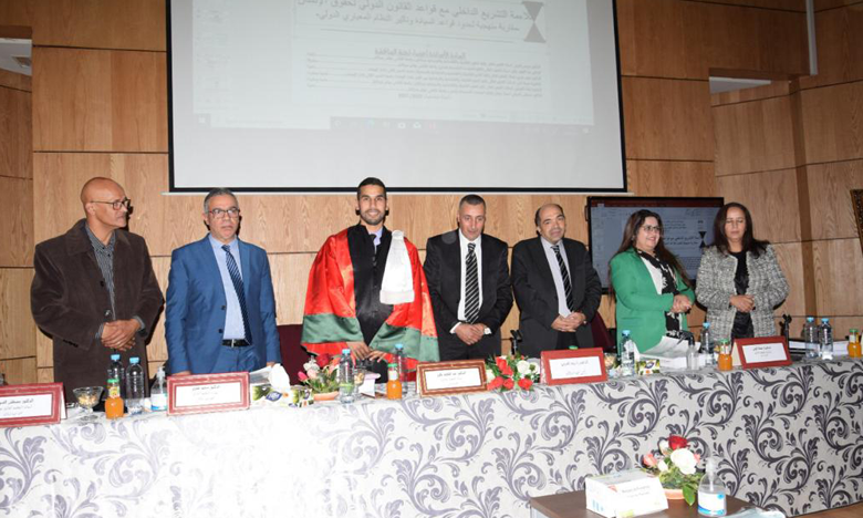 الباحث الهومات يناقش أول أطروحة للدكتوراه في القانون العام والعلوم السياسية بالكلية المتعددة التخصصات بآسفي