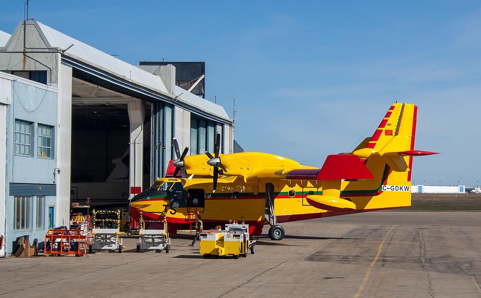 الحرائق الغابوية..المغرب يستلم قريبا طائرة كنادير جديدة
