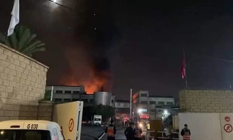 الدار البيضاء: حريق في مستودع مجموعة "لوسيور كريستال" لم يخلف خسائر بشرية