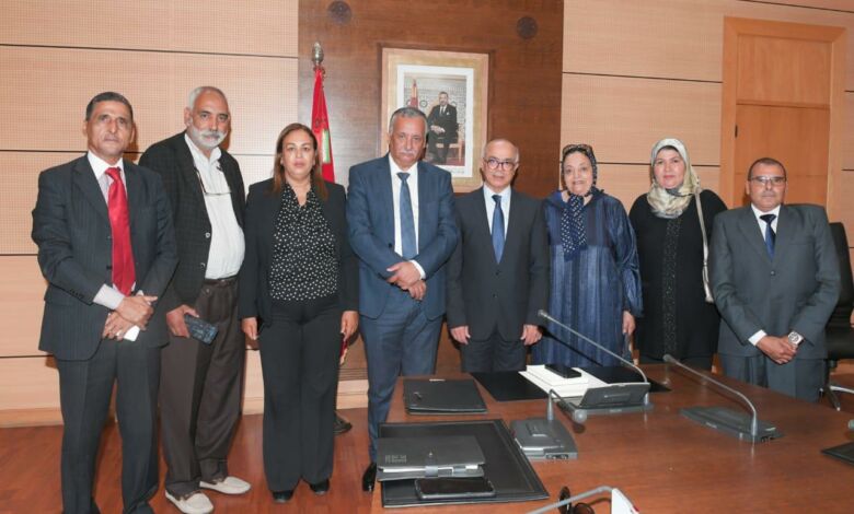 الدخول المدرسي .. بنموسى يلتقي فيدرالية جمعيات أمهات وآباء وأولياء التلاميذ الدخول المدرسي .. بنموسى يلتقي فيدرالية جمعيات أمهات وآباء وأولياء التلاميذ