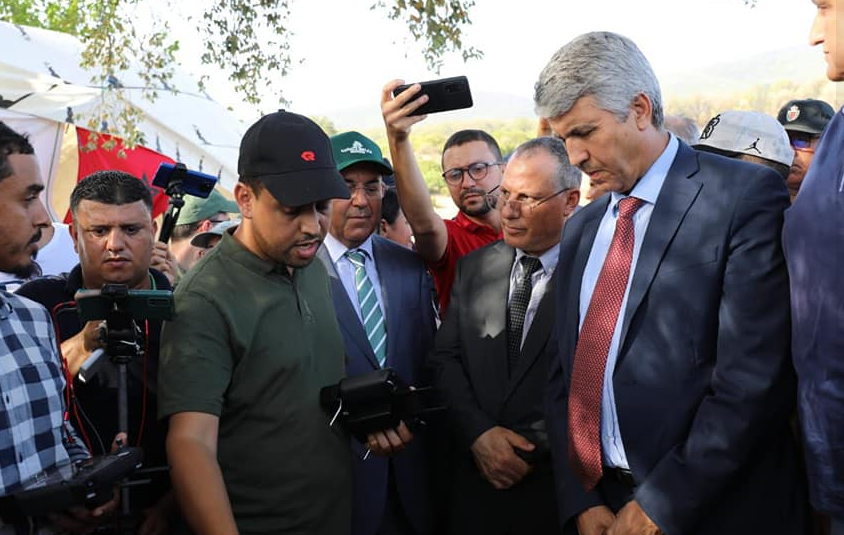 الصديقي يتفقد عددا من المناطق المتضررة من الحرائق بإقليم العرائش