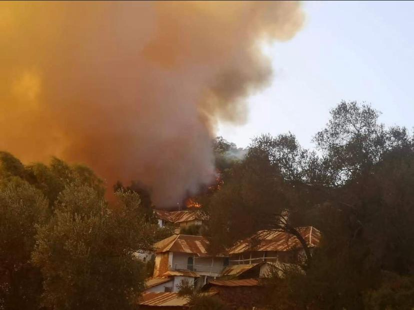 العرائش .. حريق جديد يندلع في مداشر