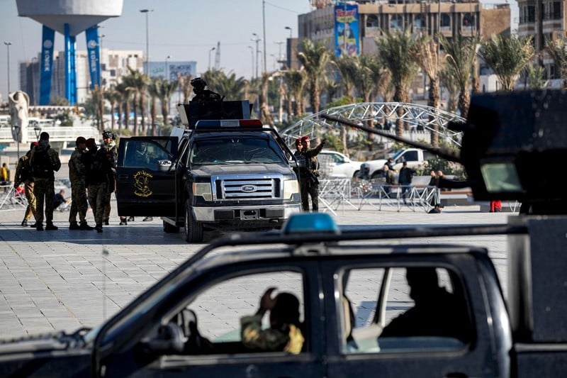 العراق يستنكر "الأفعال العدائية الأمركيية"