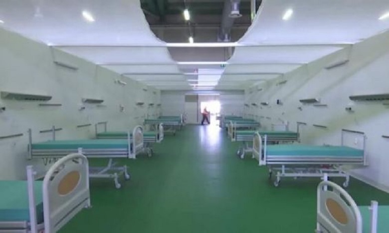 العيون: تدشين مستشفى ميداني للتكفل بالمصابين بفيروس كورونا المستجد