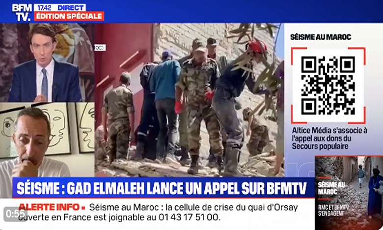 الكوميدي جاد المالح يدعو إلى التبرع لمصلحة منكوبي زلزال المغرب الكوميدي جاد المالح يدعو إلى التبرع لمصلحة منكوبي زلزال المغرب