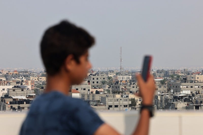 انقطاع الإنترنت والاتصالات في قطاع غزة