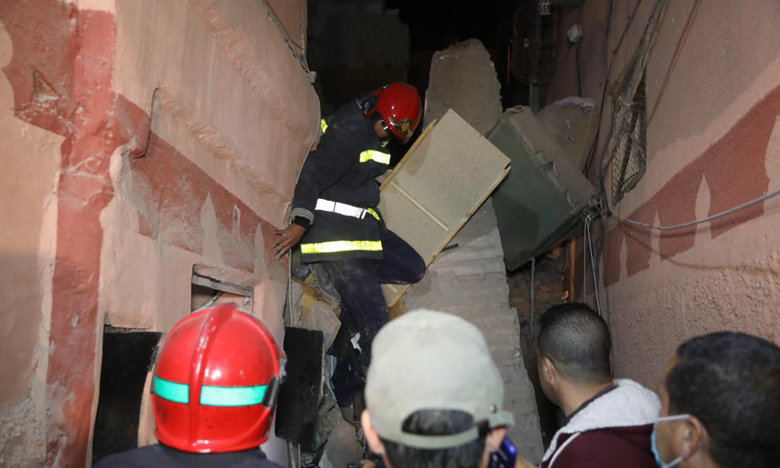 انهيار منزل يرعب سكان حي أسول بالمدينة العتيقة لمراكش