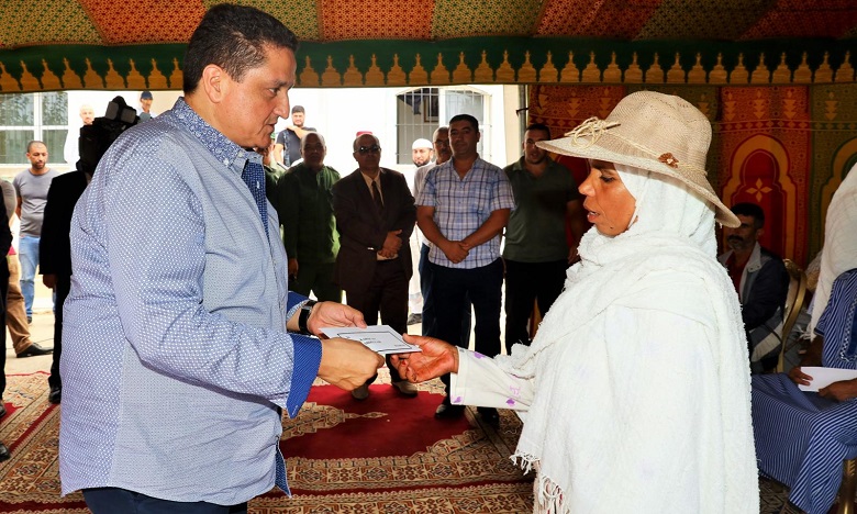 تطوان: توزيع إعانات مالية على أصحاب المنازل المتضررة من حرائق الغابات