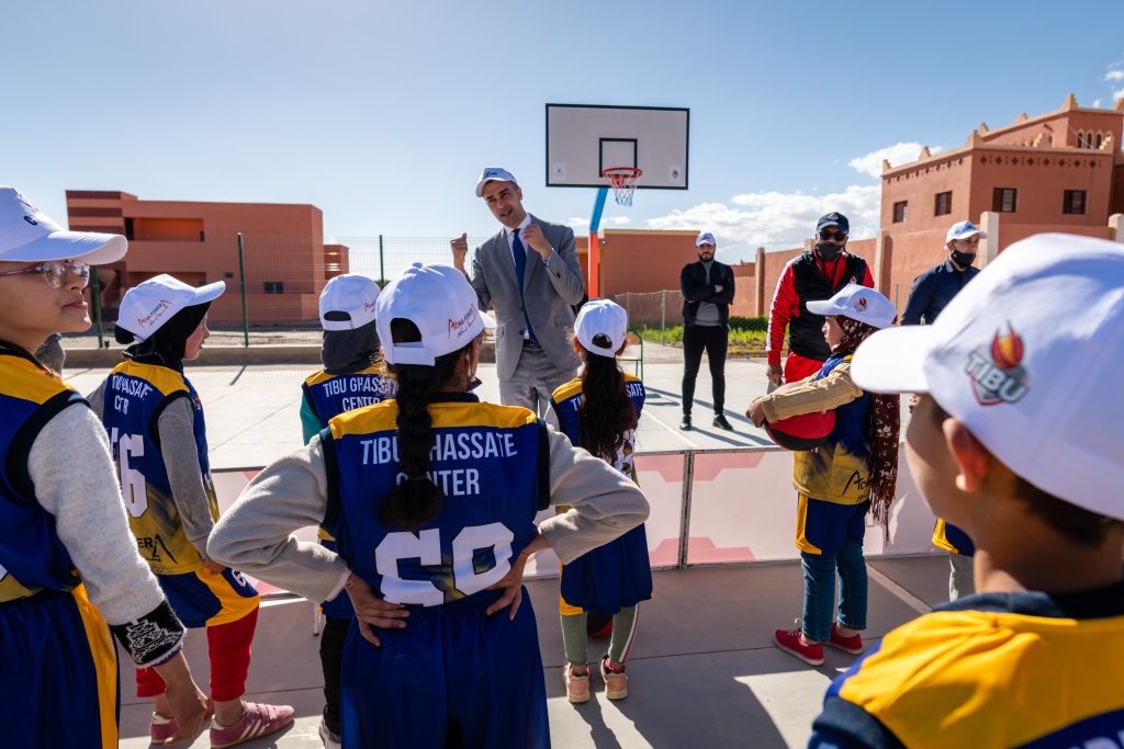 جمعية تيبو المغرب و أكوا باور تطلقان برنامجا للتربية عن طريق الرياضة بغسّات