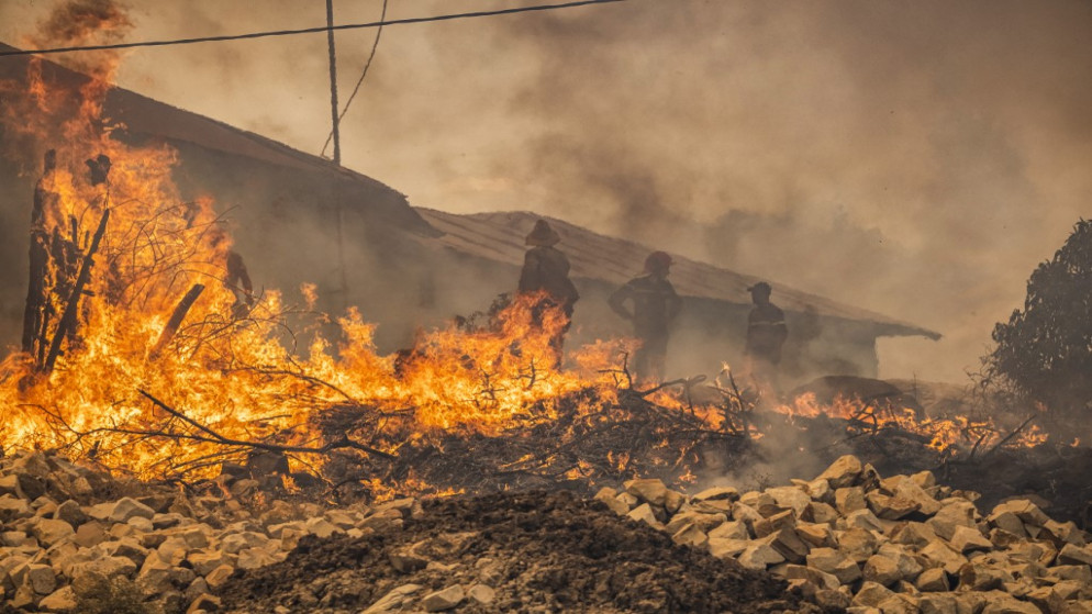 حريق غابوي يلتهم 30 هكتارا من غابة دار الفوال بالقصر الصغير