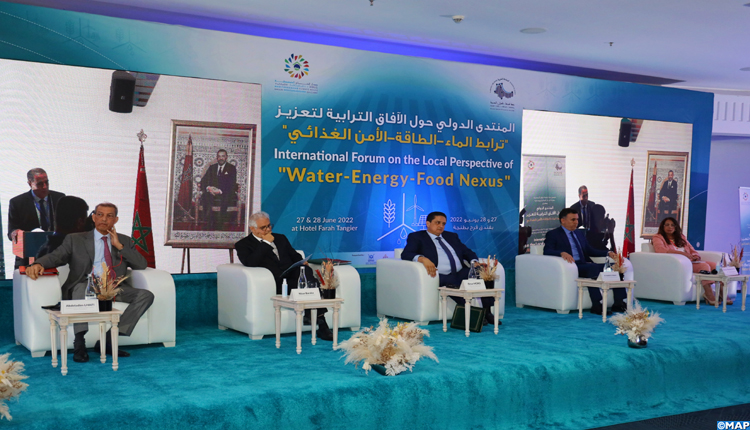 طنجة: انطلاق المنتدى الدولي حول الآفاق الترابية لتعزيز ترابط الماء الطاقة والأمن الغذائي