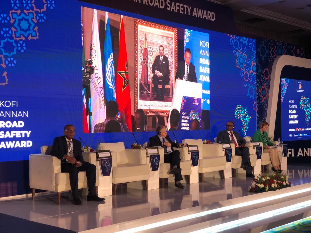 مراكش .. المغرب يتوج بجائزة كوفي عنان الفخرية للسلامة الطرقية مراكش .. المغرب يتوج بجائزة كوفي عنان الفخرية للسلامة الطرقية