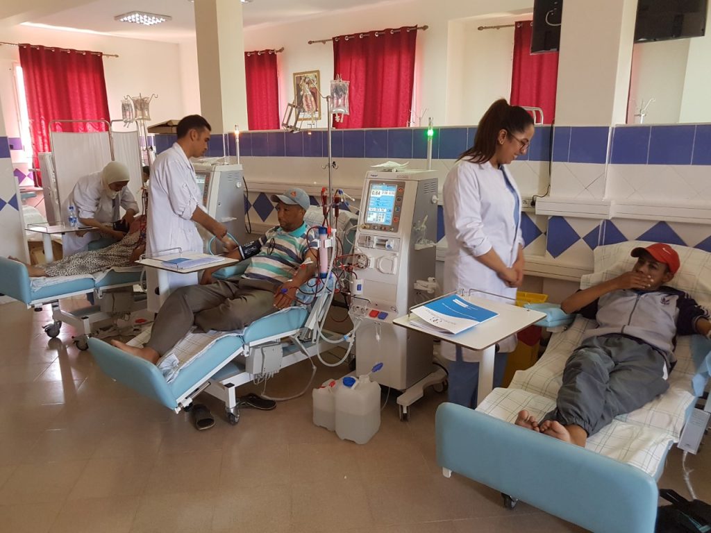 مراكش: مركز جديد لتصفية الدم وتخفيف العبئ عن مرضى القصور الكلوي ببلدية القصبة مراكش: مركز جديد لتصفية الدم وتخفيف العبئ عن مرضى القصور الكلوي ببلدية القصبة