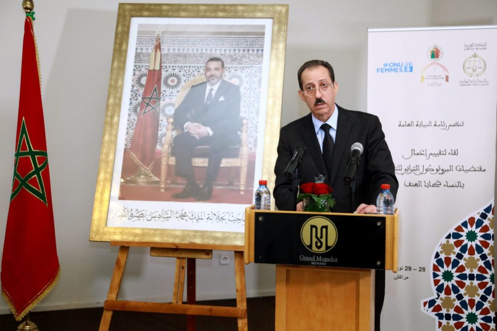 مسؤولون قضائيون يناقشون سبل تنفيذ البروتوكول الترابي للتكفل بالنساء ضحايا العنف مسؤولون قضائيون يناقشون سبل تنفيذ البروتوكول الترابي للتكفل بالنساء ضحايا العنف