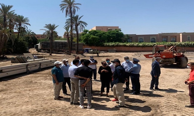 مستشفى ميداني إضافي بمراكش لاستقبال الحالات الحرجة لمرضى فيروس كورونا