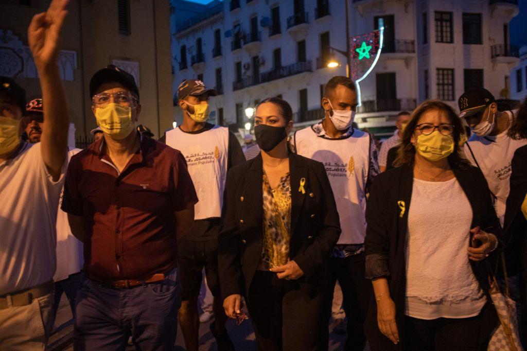 نزهة بوشارب تؤطر عددا من اللقاءات والتجمعات الانتخابية