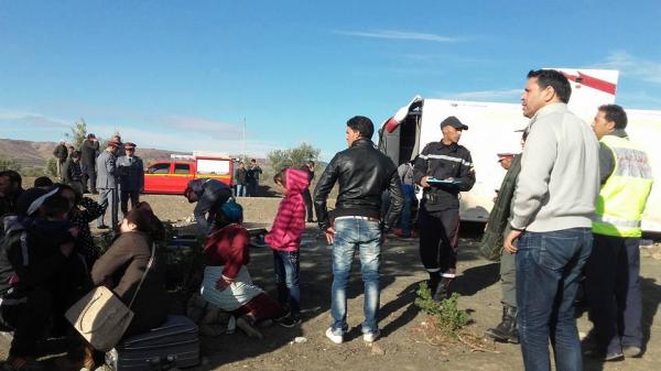 4 قتلى وجرحى في حادثة سير ضواحي أبي الجعد