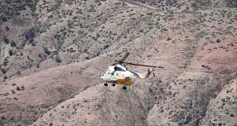 أزيلال..السلطات المحلية تنفي سقوط مروحية