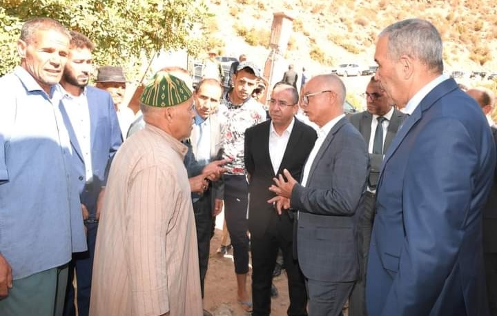 أزيلال..بنموسى يزور عددا من المؤسسات التعليمية المتضررة من الزلزال