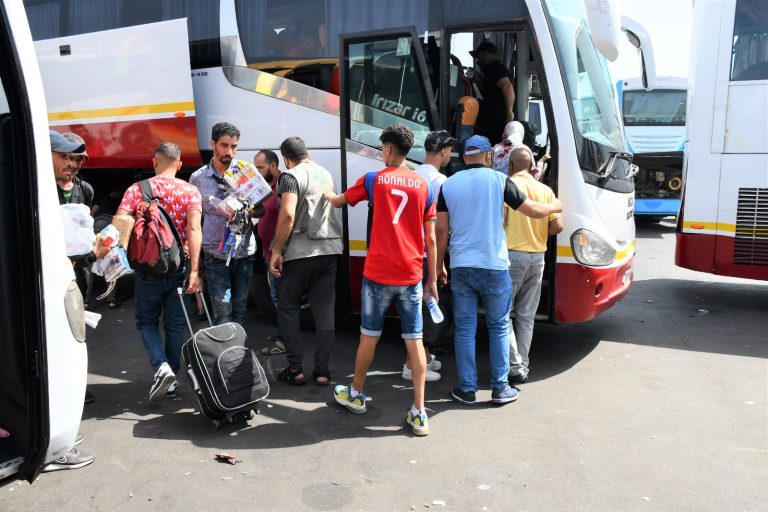 إقبال ضعيف للمسافرين على المحطة الطرقية أولاد زيان بمناسبة عيد الأضحى