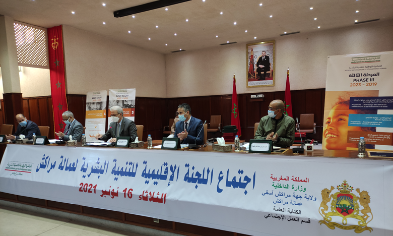 إنجاز 98 مشروعا ضمن المبادرة الوطنية التنمية البشرية بعمالة مراكش