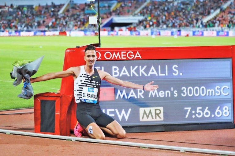 اختيار البقالي ثاني أفضل عداء لسنة 2023