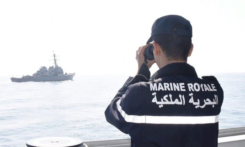 البحرية الملكية تقدم المساعدة لـ 42 مرشحا للهجرة غير الشرعية البحرية الملكية تقدم المساعدة لـ 42 مرشحا للهجرة غير الشرعية