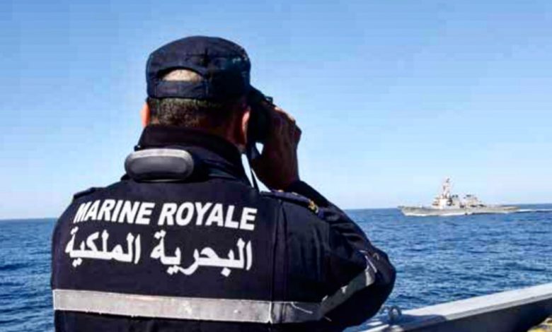 البحرية الملكية تقدم المساعدة لـ 56 مرشحا للهجرة غير الشرعية البحرية الملكية تقدم المساعدة لـ 56 مرشحا للهجرة غير الشرعية