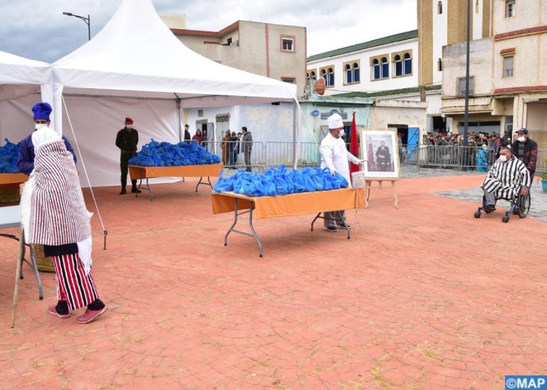 الحرس الملكي.. توزيع وجبة الإفطار لفائدة عائلات معوزة بمناسبة شهر رمضان