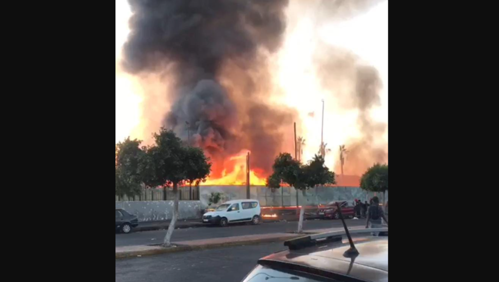 الدار البيضاء .. إخماد حريق قبالة المحطة الطرقية "اولاد زيان" دون تسجيل خسائر بشرية