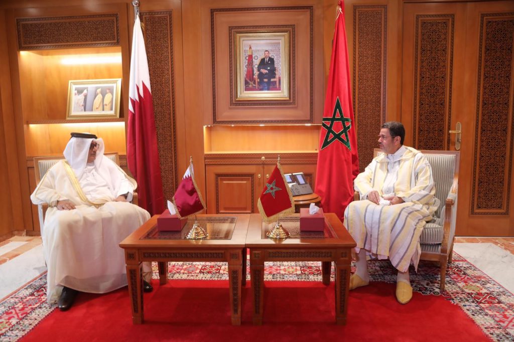 الرئيس المنتدب للمجلس الأعلى للسلطة القضائية يتباحث مع وزير العدل بدولة قطر