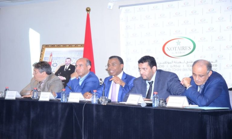 المجلس الوطني لهيئة الموثقين ينظم زيارة لمعبر الكركرات