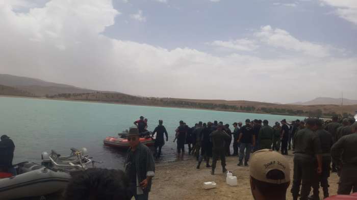 انتشال جثة شاب من بحيرة تسليت في إملشيل بعد 3 أيام من البحث