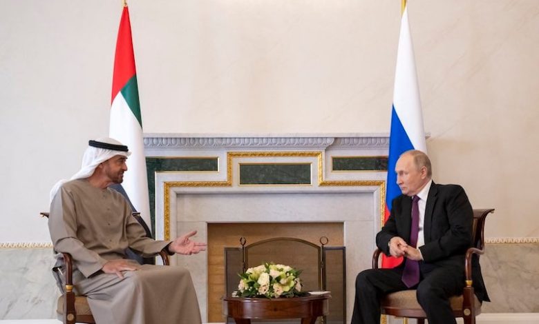 بوتين يزور الإمارات والسعودية الأربعاء بوتين يزور الإمارات والسعودية الأربعاء