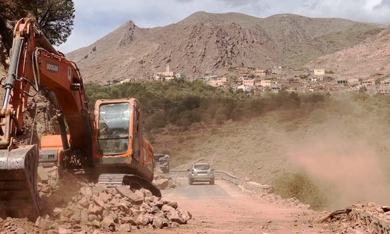 تساقطات مطرية .. تعبئة على مستوى إقليمي الحوز وشيشاوة لتأمين حركة السير