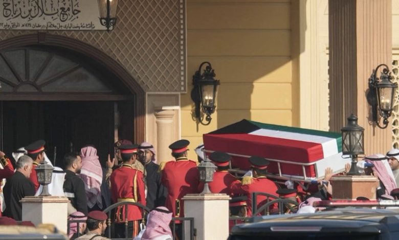 تشييع جثمان أمير الكويت نواف الصباح تشييع جثمان أمير الكويت نواف الصباح