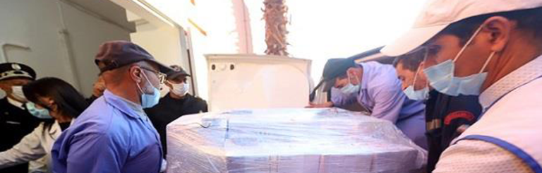 تفاصيل وصول الدفعة الأولى من اللقاح ضد كوفيد 19 بمراكش وانخراط فعاليات المجتمع المدني في عملية التحسيس بأهمية التلقيح