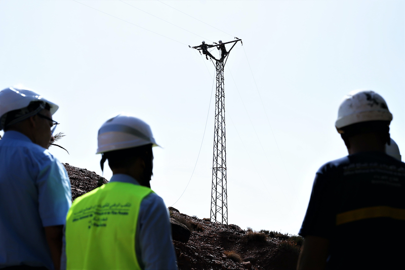 تقرير: الربط الكهربائي يجمع المغرب والجزائر