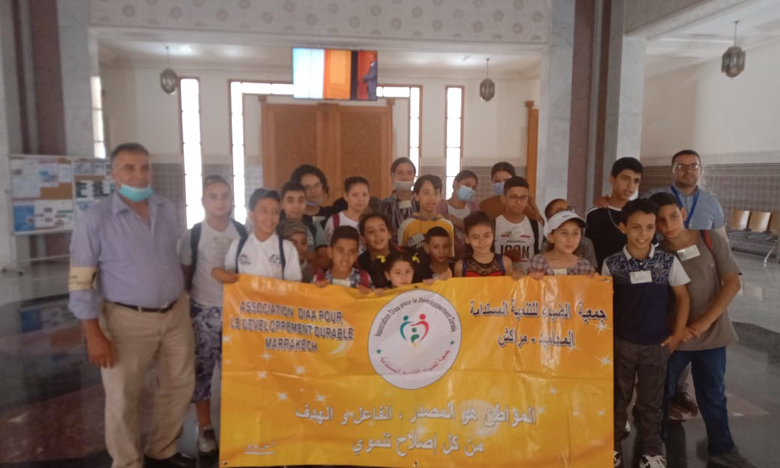 تلاميذ جمعية "الضياء" يطلعون على عبقرية المغاربة بخصوص تدبير الماء عبر العصور بمراكش