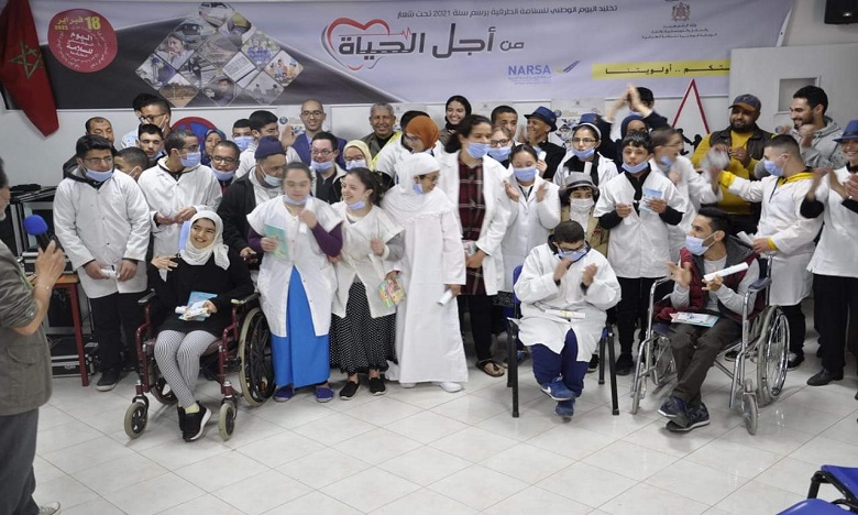 تنظيم عملية خاصة بالتربية على السلامة الطرقية لفائدة الأطفال ذوي الاحتياجات الخاصة بالجهة الشرقية