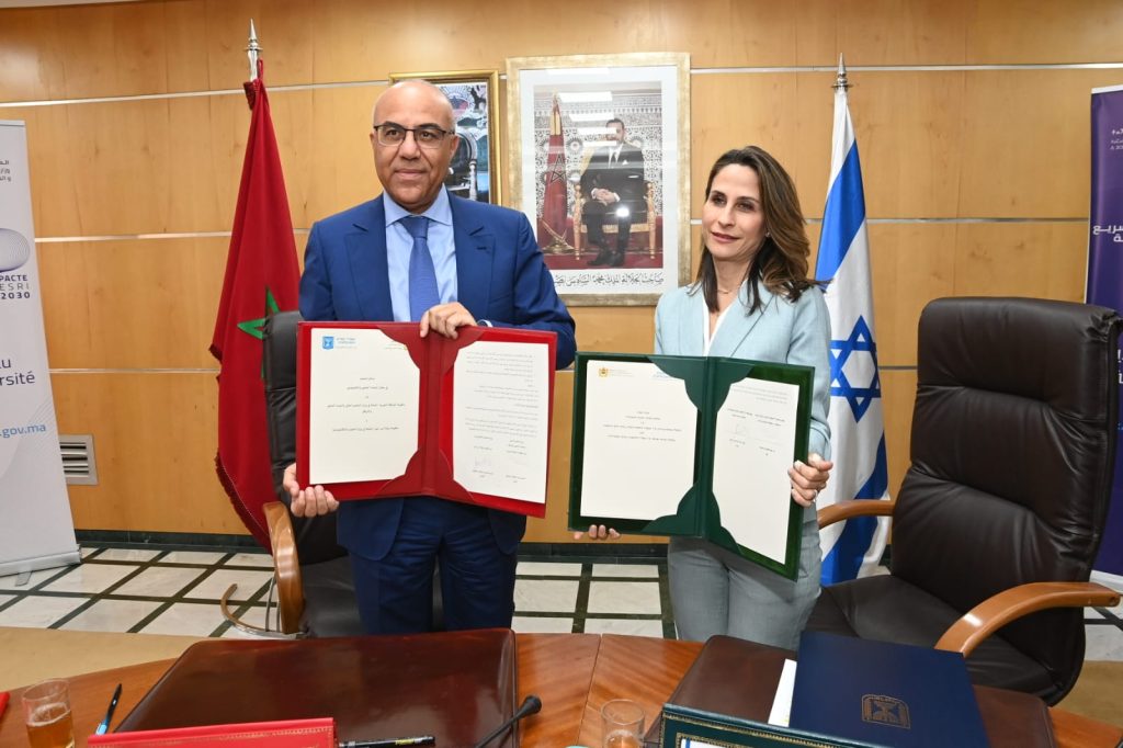 توقيع مذكرة تفاهم بين وزارة التعليم العالي ونظيرتها بدولة إسرائيل
