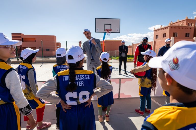 جمعية تيبو المغرب و أكوا باور تطلقان برنامجا للتربية عن طريق الرياضة بغسّات